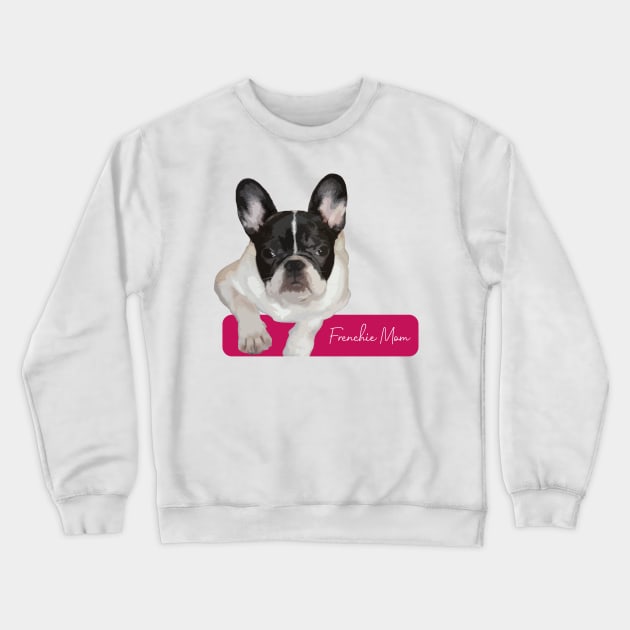 Frenchie mom Crewneck Sweatshirt by NV